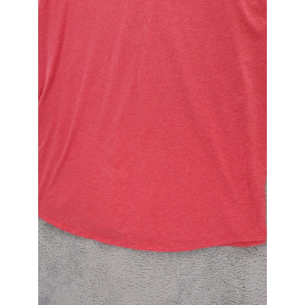 Pure Jill Curved Hem Pima Cotton Top Sz L‎ V Neck 3/4 Sleeve - Picture 3 of 6